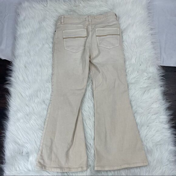 Free People Natural Lauren Canyon Flare Jeans - Picture 5 of 7